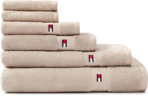 Tommy Hilfiger Badetuch Legend Farbe Sand Größe 100x150