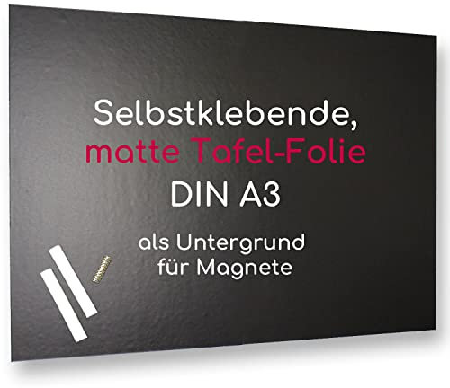 Tafelfolie selbstklebend Magnettafel Untergrund für Magnete - mag258