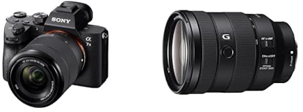 Sony Alpha 7 III Spiegellose Vollformat-Kamera mit 28-70 mm f/3.5-5.6 (Schneller 0,02s AF, 5-Achsen-Bildstabilisierung) + 24105G