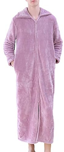 MJGkhiy Vestaglia Donna Pile Lunga/corta Taglie Forti Manica Lunga Flanella Accappatoio Vestaglie In Pile Con Cappuccio Caldo Camicia Da Notte Pigiama Per Casa Hotel Spa Peluche Accappatoio