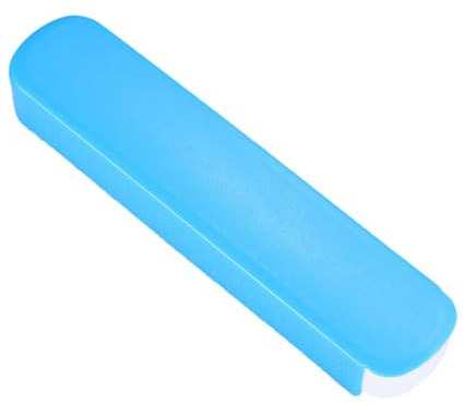yuwqqoajv Custodia da viaggio leggera per posate per una comoda cena in viaggio con cucchiaio, forchetta, bacchette, posate, custodia in plastica, ampie applicazioni, Blu