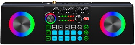 Rordigo S169 Karaoke Altavoz Multifuncional Tarjeta de Sonido Dispositivo de Canción Altavoz Bluetooth Transmisión en