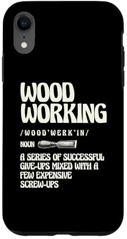 Coque pour iPhone XR Définition du travail du bois Tour tourneur à bois