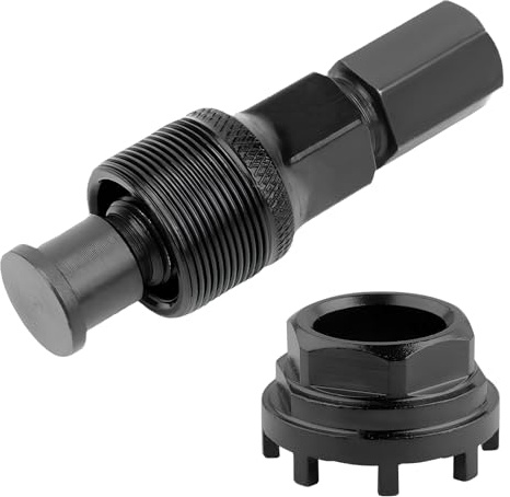 Riceel Fahrrad Lockring Tool Set, 42mm Fahrrad Tretlager Werkzeug mit 8 Zähnen Fahrrad Kurbelabzieher Kurbelgarnitur Kurbelarm Abzieher für Viele Fahrradtypen