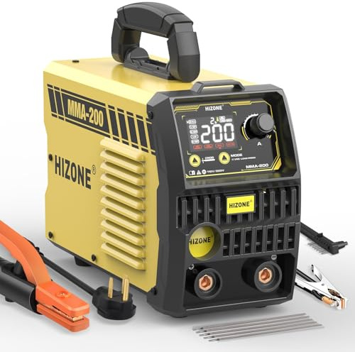 HIZONE Stick Welder, 2 in 1 200A ARC/Lift TIG Welding Machine,110V/220V
