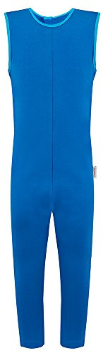 SpecialKids.Company Scratch Sleeves Dungarees, Button Back, Footless