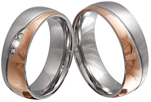 Juwelier Schönberg - Damen Trauringe Partnerringe Freundschaftsringe Wunschgravur Edelstahl
