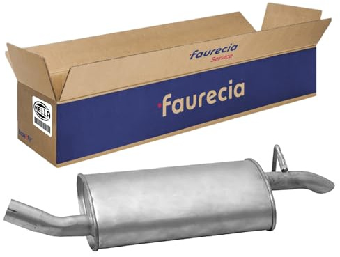 HELLA 8LD 366 029-861 Endschalldämpfer - Easy2Fit Kit - hinten - einteilig | Kompatibel mit: FORD FIESTA III