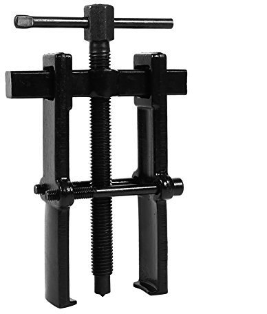 Wakects Kit di Attrezzi per estrattori per Cuscinetti, Due Ganasce gemelle, Cuscinetti per la rimozione dell'ingranaggio, Strumento Manuale per Ruote Moto (55 * 90 mm)