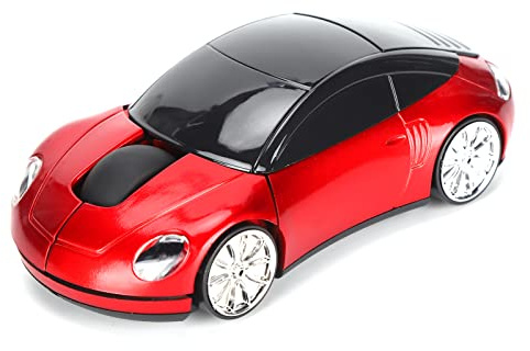 Souris sans Fil, Souris De Jeu en Forme De Voiture 2.4G Souris sans Fil Souris Bluetooth Rechargeable Haute Résolution avec Récepteur USB pour Ordinateur Portable De Bureau Tablette