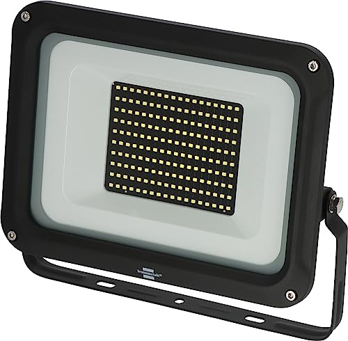 Brennenstuhl LED strålkastare JARO 14060 / LED lampa 100W för utomhusbruk (LED strålkastare för väggmontering, 11500lm, av aluminium, IP65)