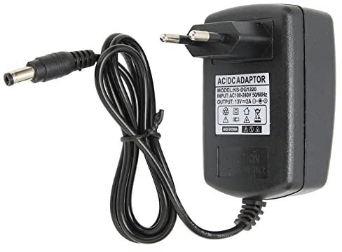 Fuente de Alimentación de 13 V, Adaptador de Cargador de Fuente de Alimentación Estable, Adaptador de CC de CA de 13 V 2 A, para Clubes de Hoteles de Automóviles Domésticos (Enchufe de la UE)
