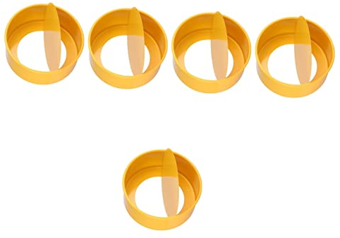 ViLLeX Ménage Micro-ondes Plat Profond Utile Rond Fromage Barbe Gâteaux En Mousseline De Soie Inox Gâteau Au Fromage Avec Gâteau Jaune Desserts Ustensiles De Cuisson Amovibles Plaque De Cuisine Pizzas