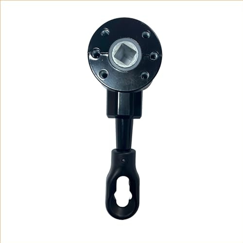 FRAMIG® Cabrestante ultrarrápido para toldo de caída. Relación de reducción 3,5:1 – Varios colores (3 – Negro)