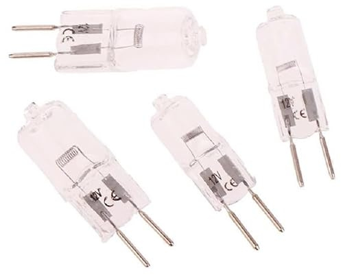 WYLIELAMSH Halogenstrahler 5 Stück G6.35 12V Spot-Lampe Halogenlampe,75W