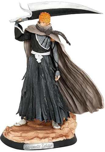 REOZIGN Kurosaki Figure, Death Machete Ichigo Kurosaki Anime Figures 30 Cm/11.8 Inch PVC Model Figurine Statue Decoration Gifts