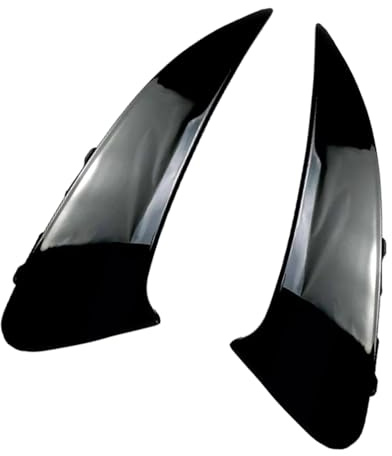 Kacepar Becquet d'aile arrière, garniture de recouvrement de spoiler arrière, garniture de recouvrement de la grille d'aération du pare-chocs arrière compatible avec Mercedes-Benz CLA Classe C C118