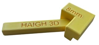 Architrave Measuring & Mounting Tool - 6mm Setback - Yellow - Precise, Quick, and Easy for DIY & Professional Use
