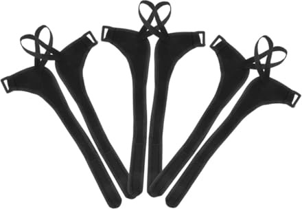 Abaodam 6pièces Lot de Dragonnes pour Bâtons De Ski Marche avec Protection Et Cordon