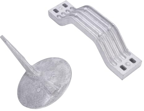 Aluminium-Anoden-Kit 6G 5 45251 01 Querhalterung Anode Trim Tab Skeg Anode Ersatz für 150-225 Pferdemotor Außenbordmotor