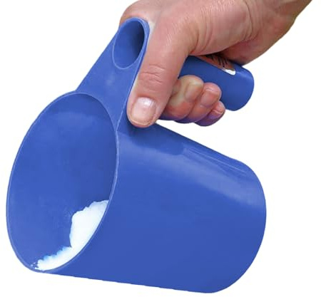 Krmoau Taza medidora de piscina, vaso medidor de piscina, taza de medición precisa, vaso multiusos, vaso medidor grande para sustancias de spa de piscina, jarra de medición precisa
