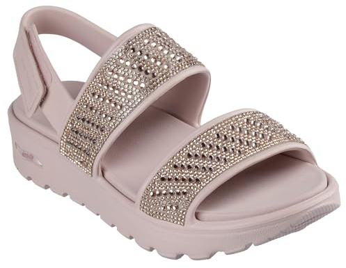 Skechers Women's Footsteps Enchant Trainer, Fuchsia, 3 UK