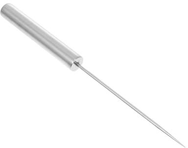 FIXOSHEE 1pezzi Scalpello per Ghiaccio in Acciaio Ice Pick Ergonomico per Bar e Cucina Punteruolo per Ghiaccio con Impugnatura Sicura Utile per Cocktail e Uso Domestico