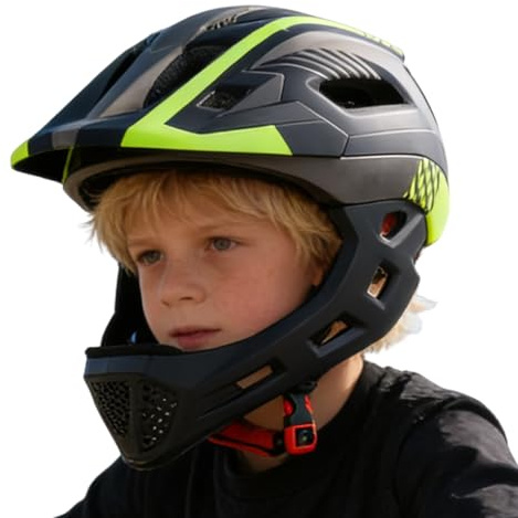 Casco Bici Integrale per Bambini - Attrezzature Di Protezione Per Lo Skateboard - Caschi Da Bicicletta Strada Per Bambini,Per Ragazzi, Giovani Ciclisti, Principianti, Passeggiate In Famiglia, E Sentie