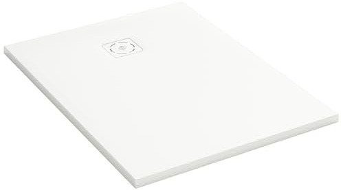 Jacob Delafon Receveur Douche Extraplat Struktura 120x90 Blanc | Neoroc antibactérien. Antidérapant PN24. Redécoupable. Adpaté PMR