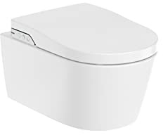 Roca,INSPIRA,In-Wash® - Smart toilet suspendido Rimless con salida a pared. Incluye tapa y asiento. Necesita toma de red.,Blanco,390mm x 562mm x 476mm,A803060001