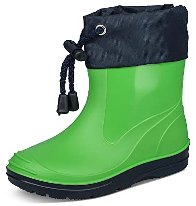 Beck Unisex Kinder Basic Gummistiefel, Grün, 26 EU