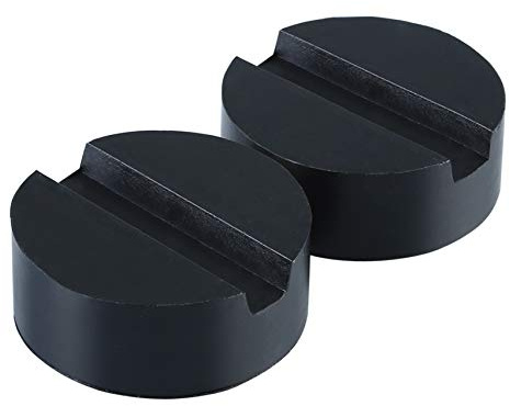 agenheber Gummiauflage, Gummiauflage für Wagenheber 65 x 34 mm Universal Auflage für Rangierwagenheber und Hebebühnen［2 Stück enthalten］