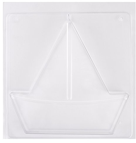 Rayher 36085000 Gießform Segelboot, 28 x 26.5 cm, Tiefe 4 cm, Material PET, zum Ausgießen mit Kreativ-Beton, Schmuck-Beton, Raysin-Gießpulver, Betongießform