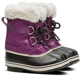 Sorel Yoot Pac Nylon Wp Unisex Kids Winter Boots, Wild Iris Dark Plum Toddler 2024, 7 UK