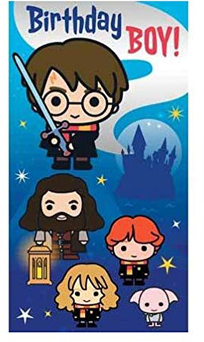 Harry Potter Geburtstagskarte für Jungen