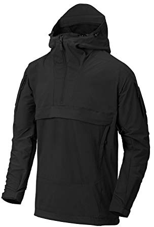 Helikon-Tex Homme Anorak Mistral Soft Shell Veste Noir Taille M (EU) / S (US)