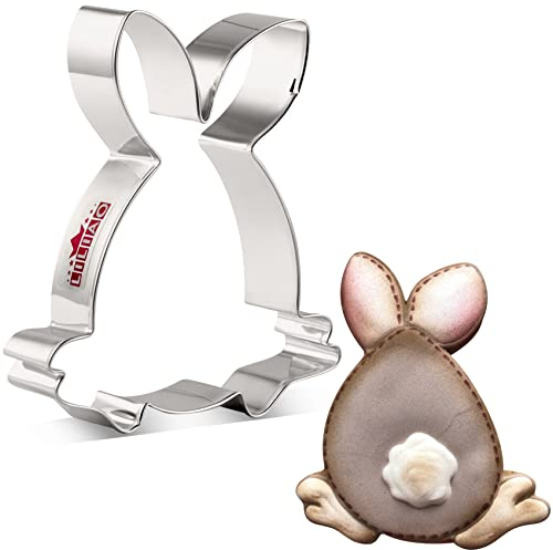 LILIAO Animal Bunny Cookie Cutter, 4.4, Stainless Steel