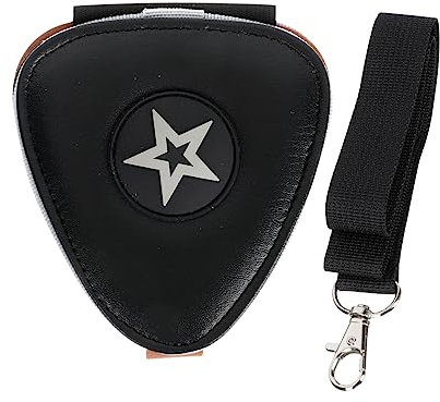 BESTonZON Gitarren Pick Tasche Gitarren Plektrum Halter Plektrum Brieftasche Pick Organizer Instrumenten Zubehör Behälter Beutel Aufbewahrungstasche Für