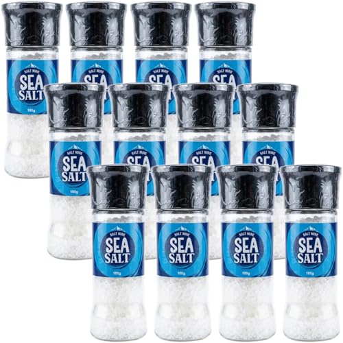 12x Saltmine Grinder - Sea Salt - 100g