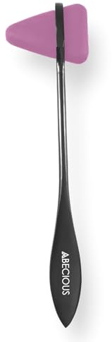 ABECIOUS Medical Taylor Hammer Professionelles Kniereflex-Testwerkzeug aus Edelstahl (Rosa)