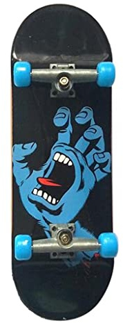CoudarTitie Mini Finger Skateboard Modell für Kinder, Fingerboard, Mini-Skateboard für Tricks mit den Händen
