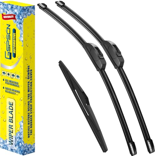 GSPSCN 3 Wipers Replacement For Kia Seltos 2024-2020，Original Equipment Windshield Wiper Blades Set 24+18+12(Set of 3)