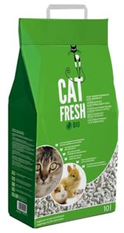 Catfresh Bio - Umweltfreundlicher Katzenstreu aus Zellulose (10L)