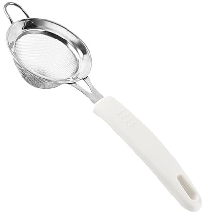 Setaccio per cottura in acciaio inox, a doppio strato, 30 maglie | Utensili da cucina gadget per alimenti setacci succhi filtraggio drenante risciacquo lavaggio