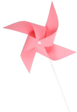 BESPORTBLE 30pcs Pink DIY Blank Pinwheel Kit for Weather Resistant Childrens Craft Windmill Set for School Projects Birthday Parties and Outdoor Classroom Activities
