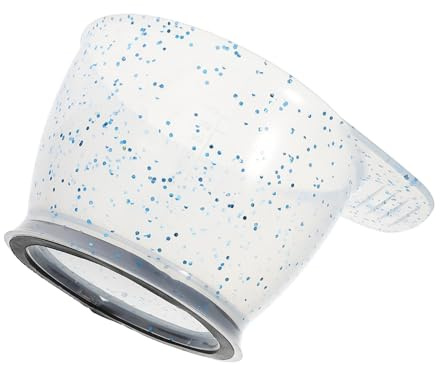 VICASKY Bol de Teinture pour Cheveux avec Poignée Bol Mélangeur Robuste et Résistant Aux Taches pour Usage Professionnel Salon Domicile Kit DIY Coloration Cheveux