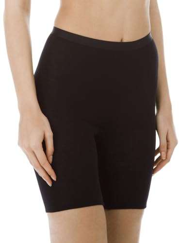 CALIDA True Confidence Hose Damen, Radlerhose aus Wolle-Seide, Feinripp, temperaturregulierend und geruchsneutralisierend