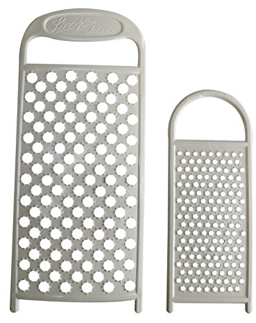 SONJA Küchenreibe Rohkostreibe und Zitronenreibe aus Kunststoff, Minimalistisch, Rechteckig