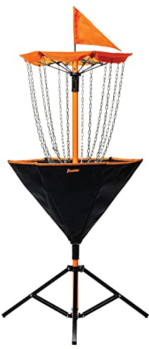 Franklin Sports Disc Golf Target - Portable - Sturdy Metal Chains - Carry Bag Included