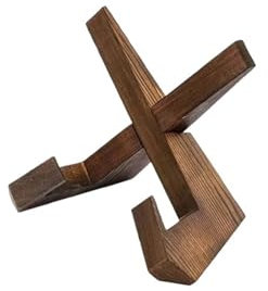 WANGAIDCE Kochbuchhalter Rezeptständer, Rezeptständer, Kochbuchständer, Bücherständer, Tisch-Notenständer, Rezeptständer Für Rezepte, Küche(Brown-1pc)